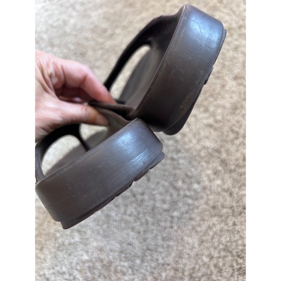 OOFOS Original Recovery Thong Sandals in Brown SZ 9 (MEN'S SZ 7) - Picture 7 of 8
